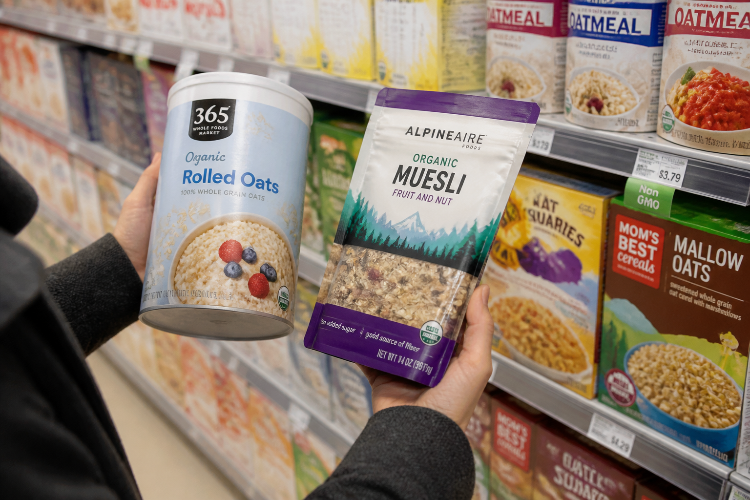Muesli ou flocons d’avoine : lequel choisir ?