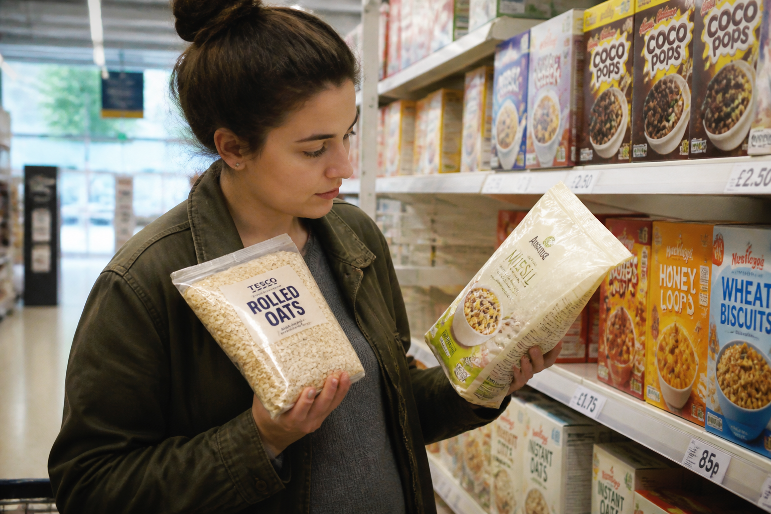 Muesli ou flocons d’avoine : lequel choisir ?